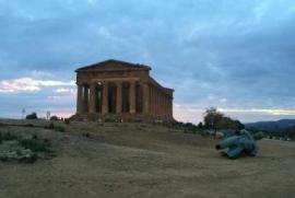 The valley of Temples in Agrigento