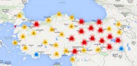 The online interactive map of the non-Muslim Anatolian civilizations 