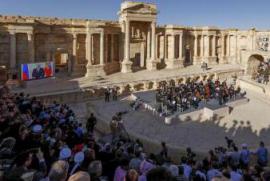 The concert in Palmyra