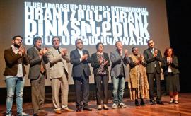 The ceremony for the 2016 International Hrant Dink Award in Istanbul 