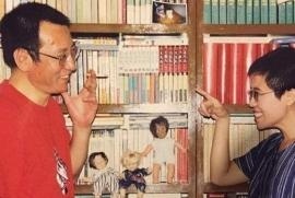 Liu Xiaobo and his wife Liu Xia
