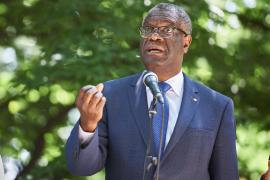 Denis Mukwege at the Garden of Milan 