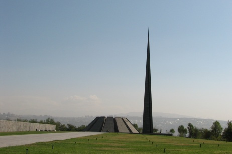 The Wall of Remembrance of Yerevan