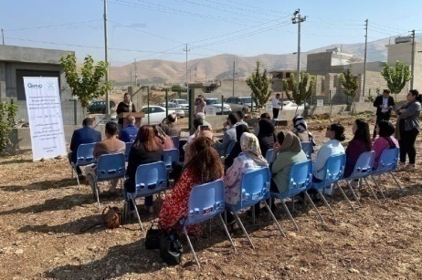 From the new Garden of the Righteous in Halabja, a message for the prevention of genocides