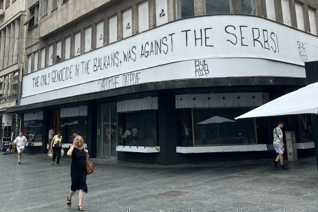 Walls of denial, student resistance: Belgrade between revisionism and hope