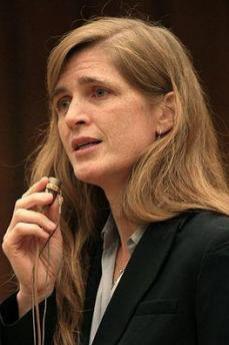 Samantha Power (Photo by Eric Bridiers)