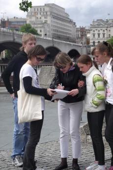 English PEN club collects signatures for the persecuted in Belarus (Photo by Flickr: user englishpen)