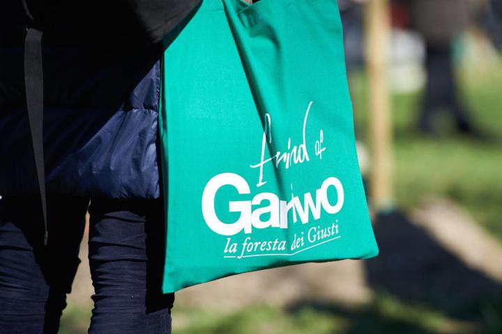 Bag dedicated to Gariwo's friends