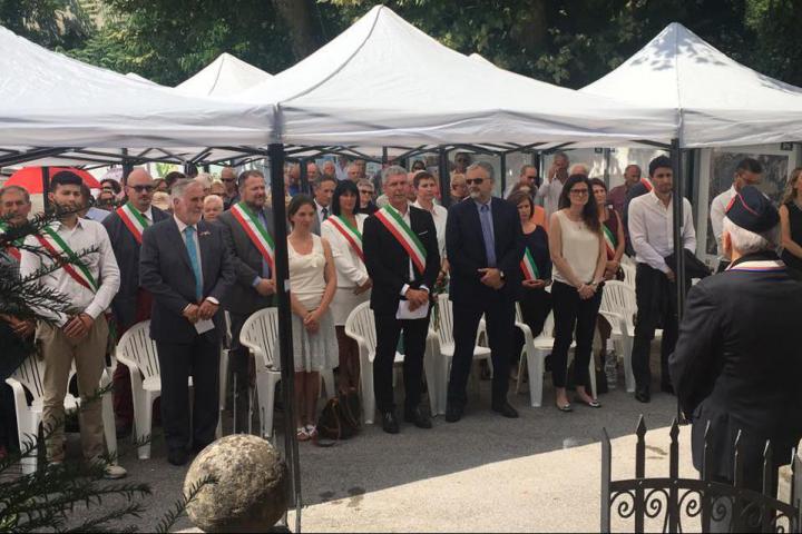 The ceremony of the 72nd anniversary of Meleto and Cavriglia Slaughter 