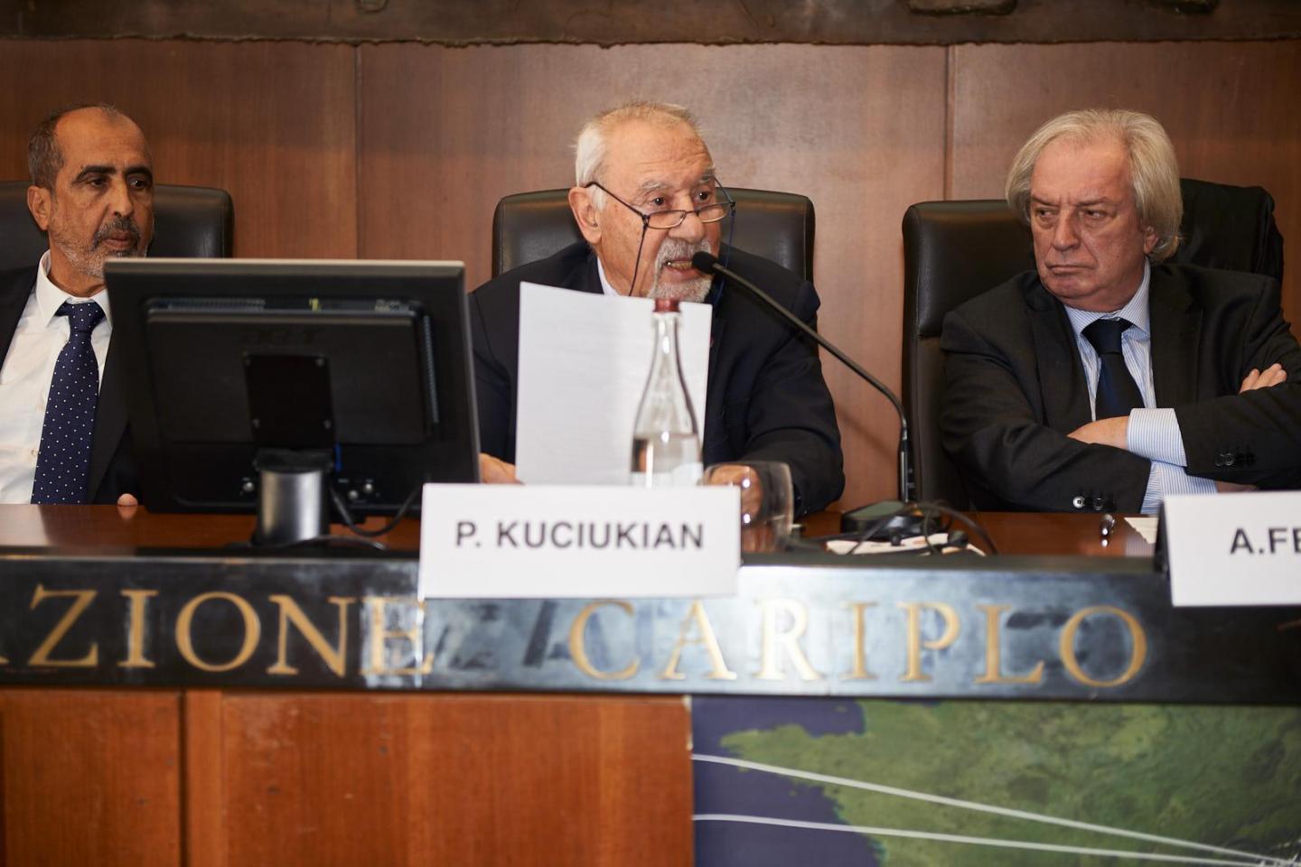 Peter Kuciukian, Consul of Republic of Armenia in Italy, for the Garden of Yerevan