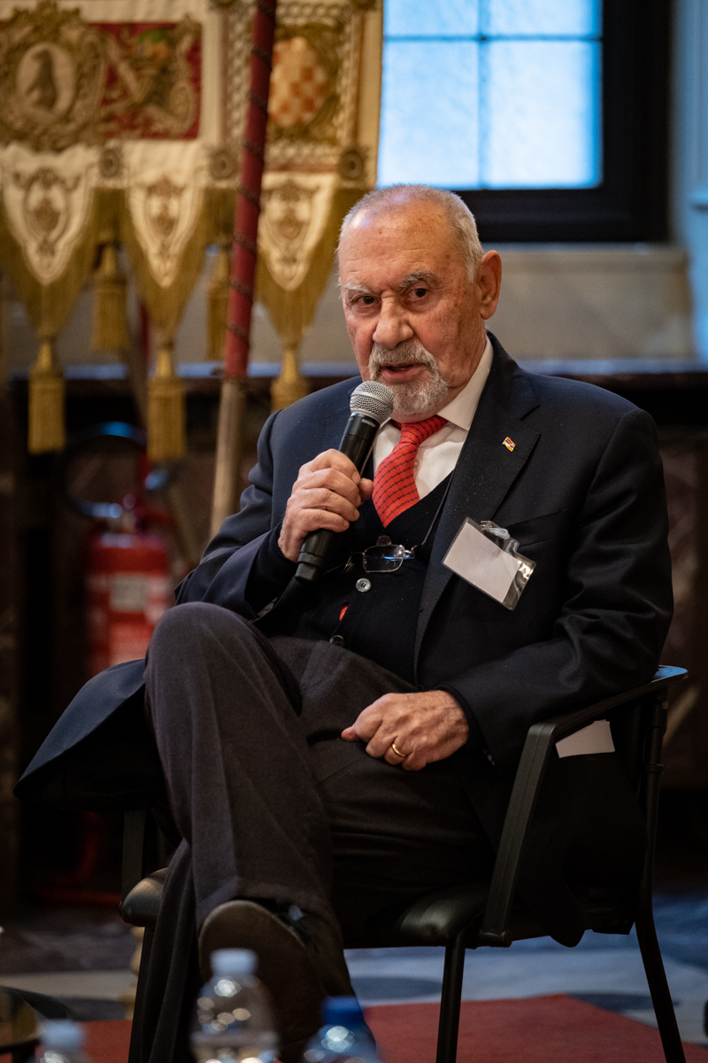 Pietro Kuciukian, Honorary Consul of the Republic of Armenia in Italy and co-founder of Gariwo